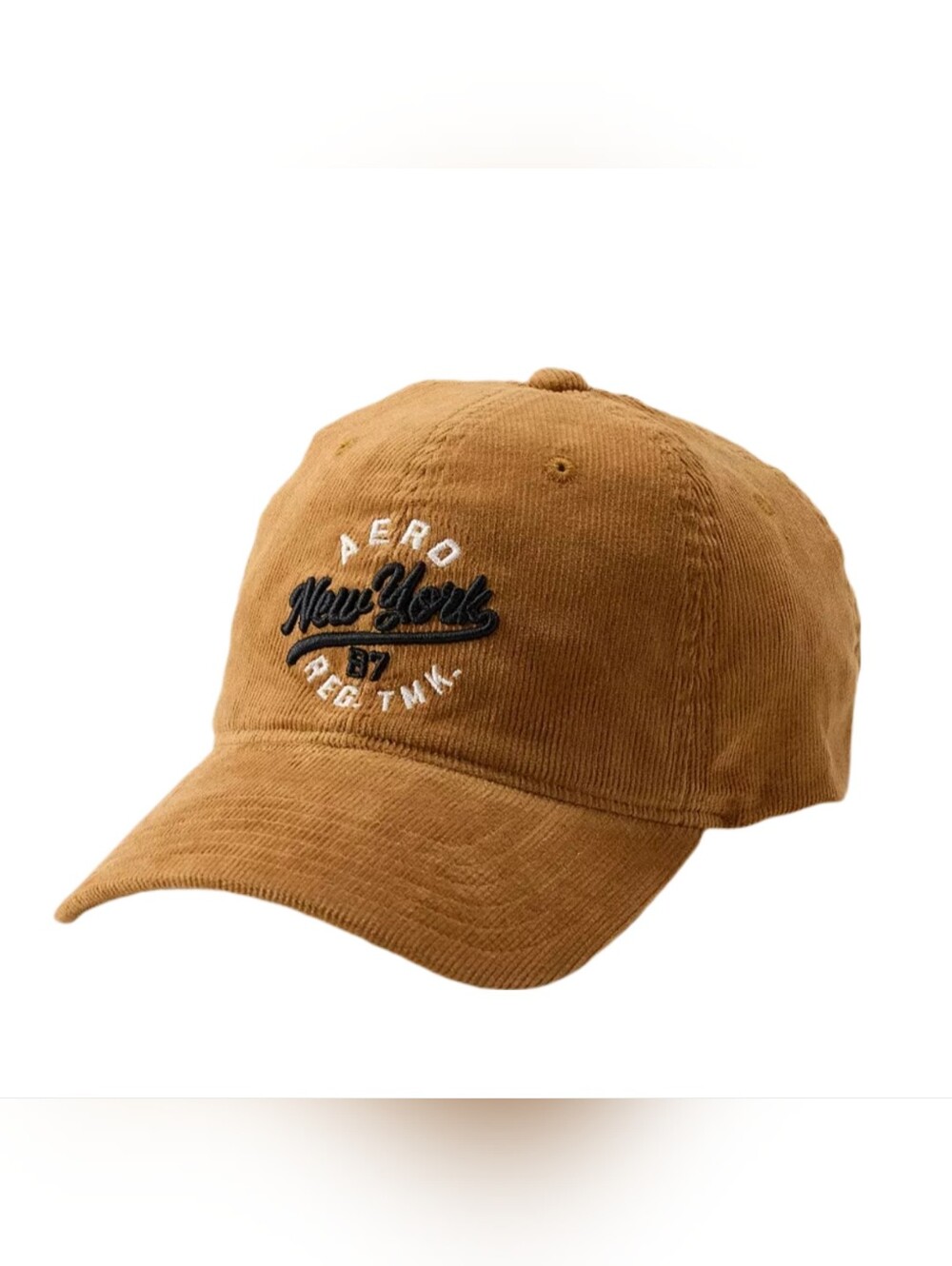 NWT, Aeropostale, New York Corduroy Baseball Cap - Tan